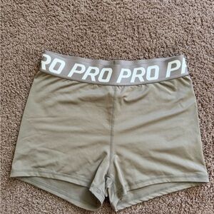 SHEIN Tan Athletic Shorts